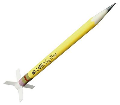 Sky Writer E2X Model Rocket Kit -- Easy To Assemble -- #1260